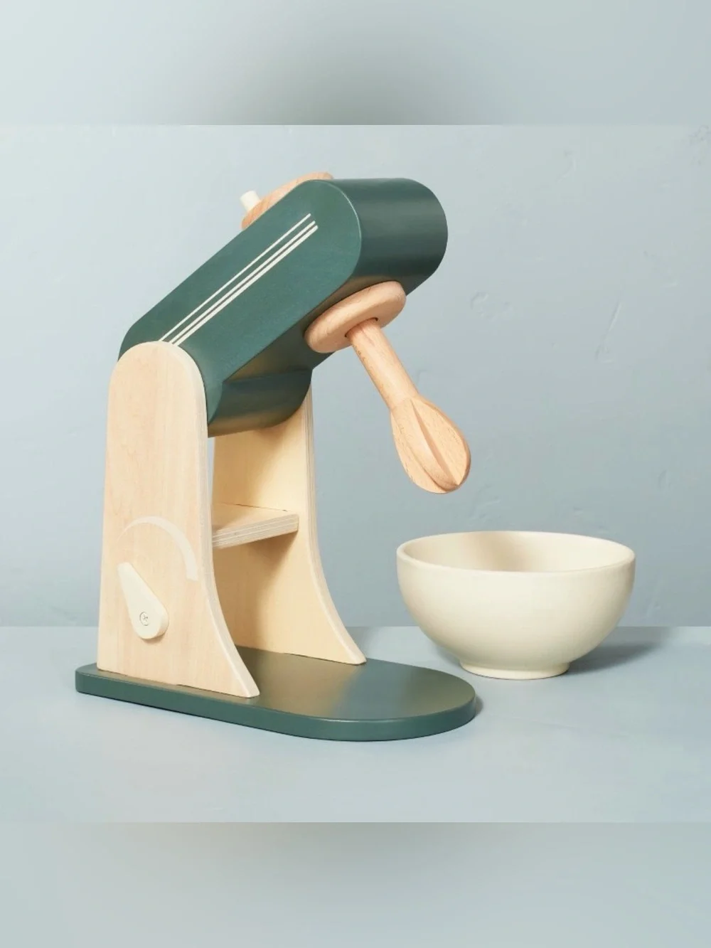 Hearth & Hand with Magnolia Wooden Green Kitchen Mixer New in Box